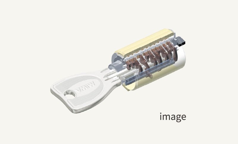 リバーシブルディンプルキー