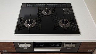 Siセンサー付きパールクリスタルトップコンロ