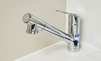 浄水器一体型ハンドシャワー水栓