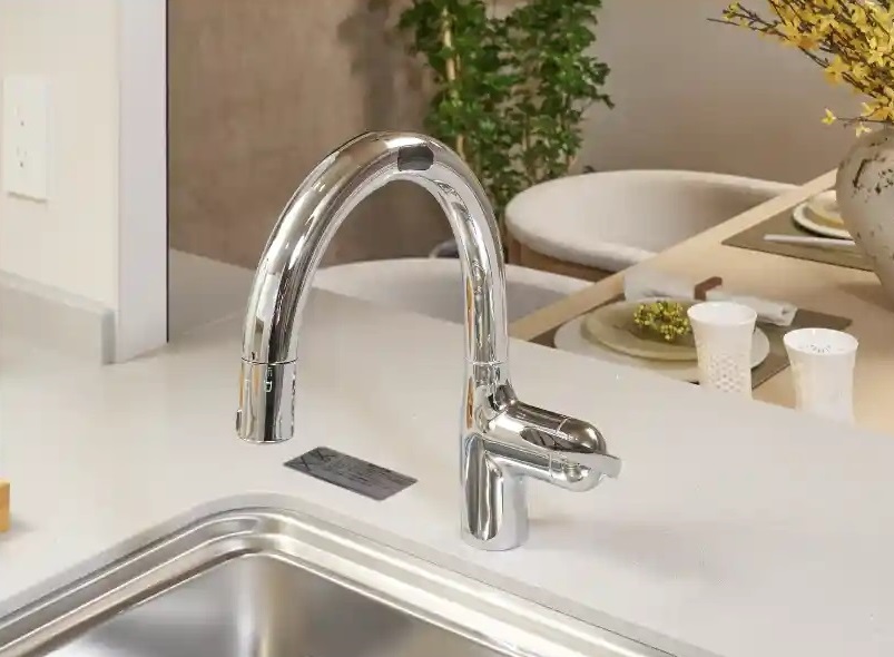 タッチレス蛇口一体型浄水器