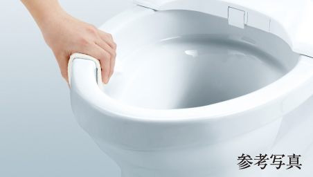 フチなし形状・トルネード洗浄