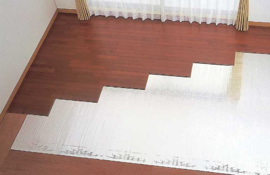 ガス温水式床暖房
