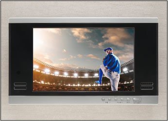 バスタイムをより楽しめる浴室テレビ標準装備