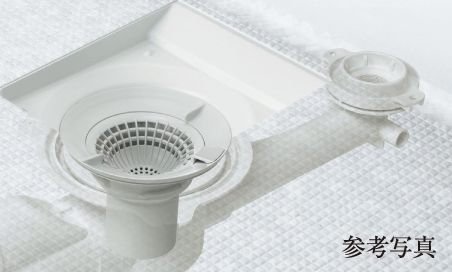 お掃除ラクラク排水口
（抗菌・防カビ仕様）