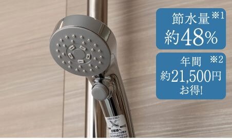 コンフォートウエーブ
クリックシャワー