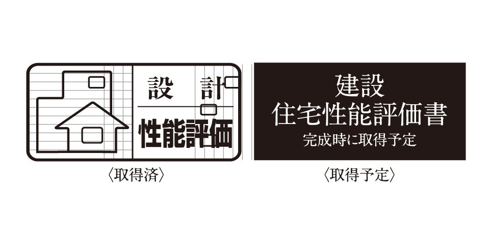 毎日の安心、そして住まいの価値を維持するために『住宅性能評価書』を取得。（予定）