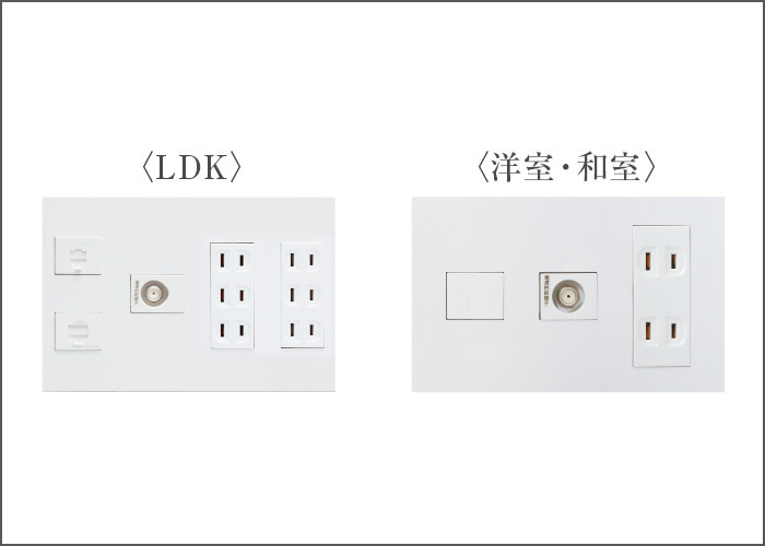 各居室コンセント
