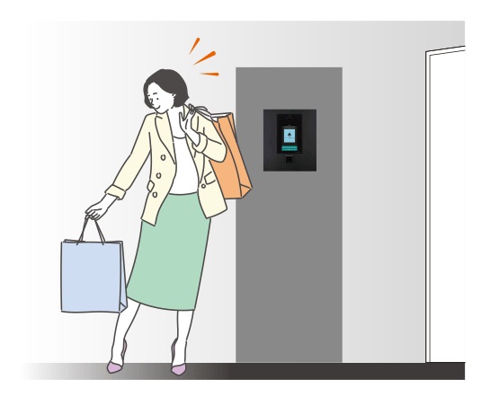 宅配ボックスお知らせ機能