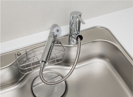 浄水器一体型節湯
C1ハンドシャワー水栓