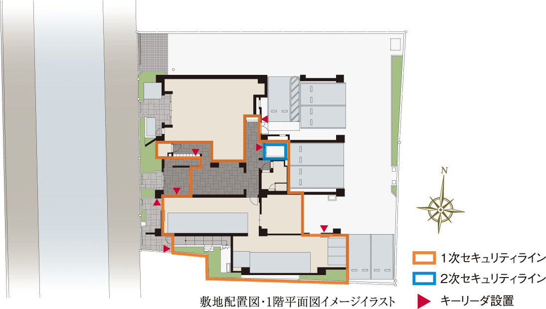 都市生活を見守る、セキュリティ体制を構築。