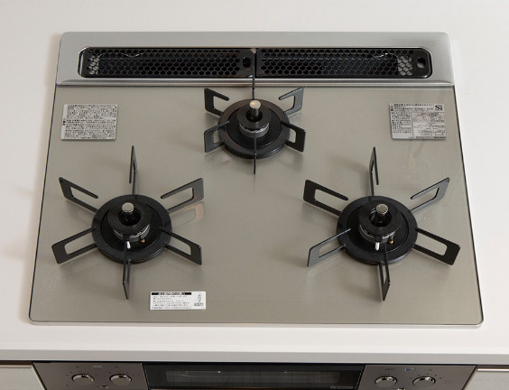 ガラストップ温調機能付セーフティコンロ