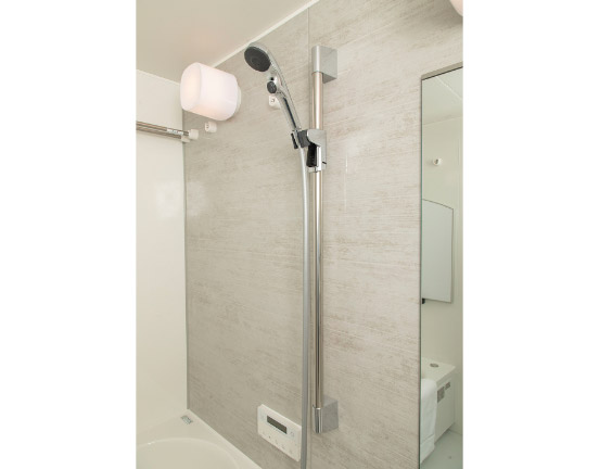 手すり兼用スライドバー