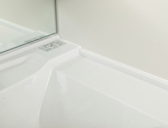 カウンター三方立上がり