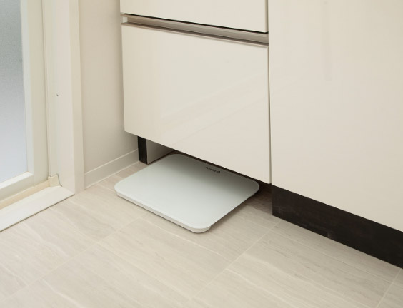 体重計収納スペース