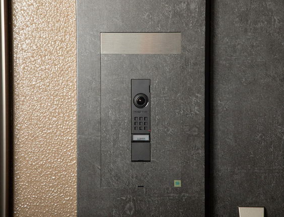 玄関前カメラ付ドアホン子機