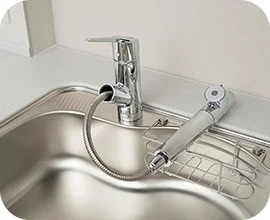 浄水器一体型節湯C1ハンドシャワー水栓