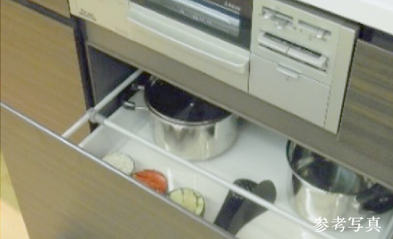 コンロ下キャビネット