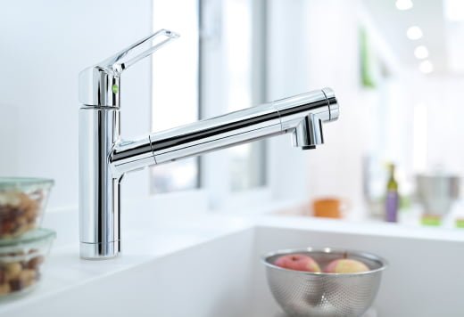 浄水器一体型シャワー水栓