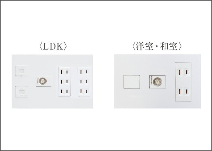 各居室コンセント