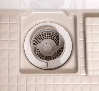 パッとくるりんポイ排水口
