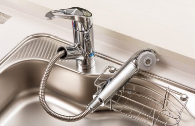 浄水器一体型ハンドシャワー水栓