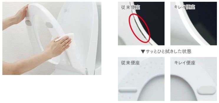 キレイ便座