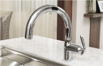 タッチレス蛇口一体型浄水器