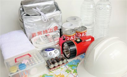 防災備蓄倉庫を設置