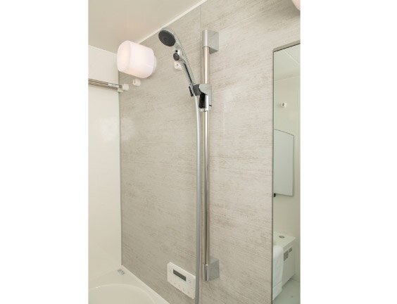 手すり兼用スライドバー