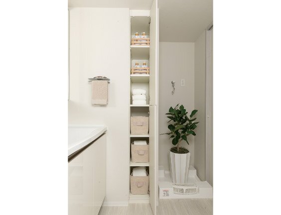 洗面洗濯室物入