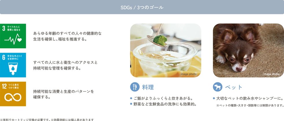 家中の生活水すべてが浄活水になる
「たからの水」