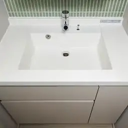 カウンター一体型洗面ボウル