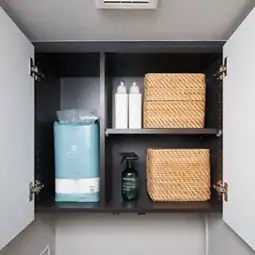 トイレ上部収納