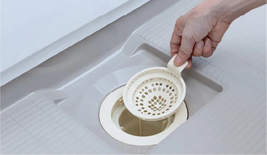 お掃除ラクラク排水口