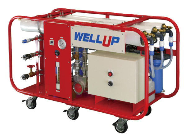 非常用飲料水生成システム「WELLUP（ウェルアップ）」