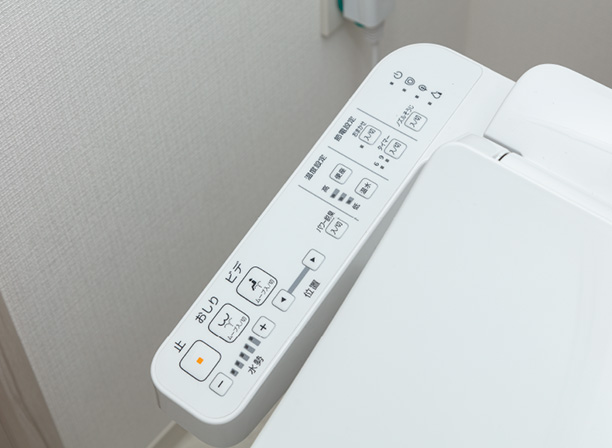 脱臭フィルター付ウォシュレット