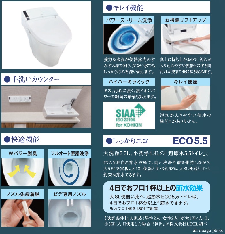 タンクレストイレ