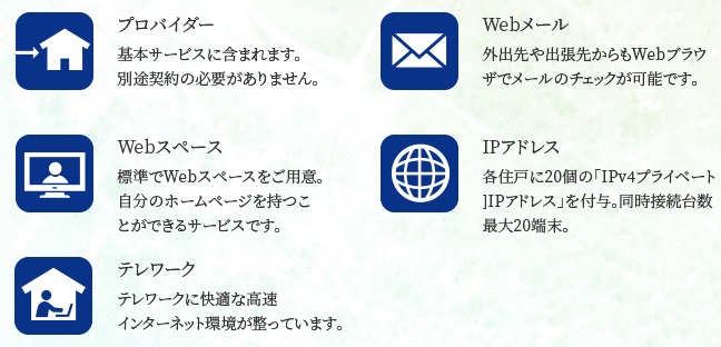 最大1GbpsのインターネットサービスUCOM光 レジデンス