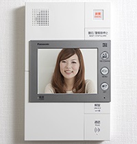 カラーモニター付インターホン