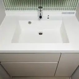 カウンター一体型洗面ボウル