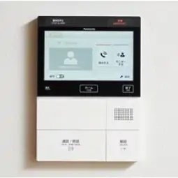 録画機能付きカラーTVモニターインターホン