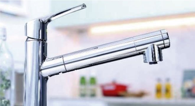 浄水器一体型複合シャワー水栓