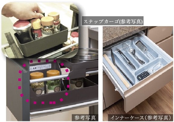 ステップカーゴ、インナーケース（一部除く）