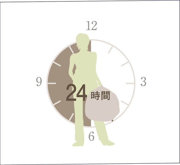 24時間ゴミ出しOK※