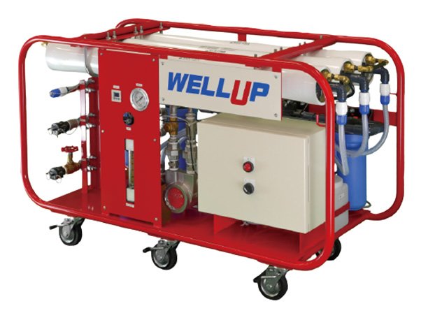非常用飲料水生成システム「WELLUP（ウェルアップ）」