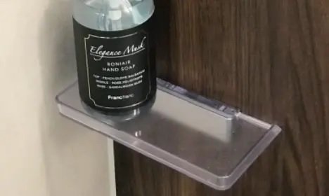 クリアシェルフ収納