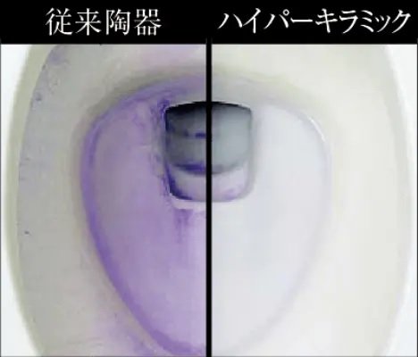 ハイパーキラミック便器・キレイ便座
