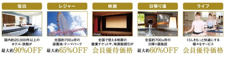 入居者様向け優待サービス
「UCOM光 クラブオフ」