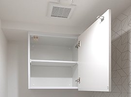 トイレ吊戸棚