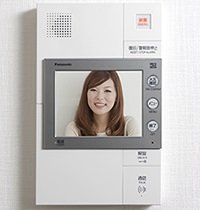 カラーモニター付インターホン